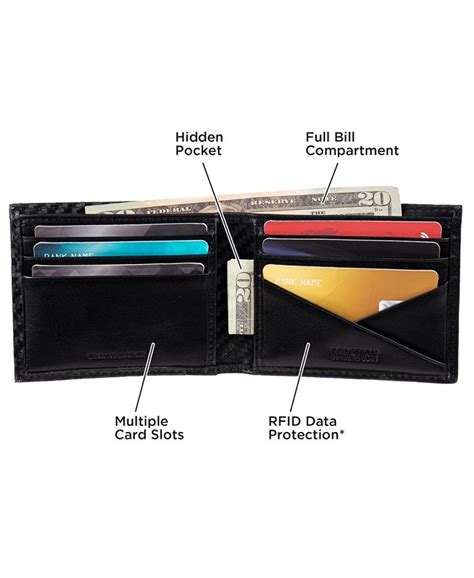 kenneth cole reaction techni cole wallet with rfid protection|Kenneth Cole Reaction trifold wallet.